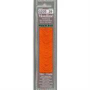 Mouline 6 Stranded Cotton Embroidery Floss, 0205 Orange